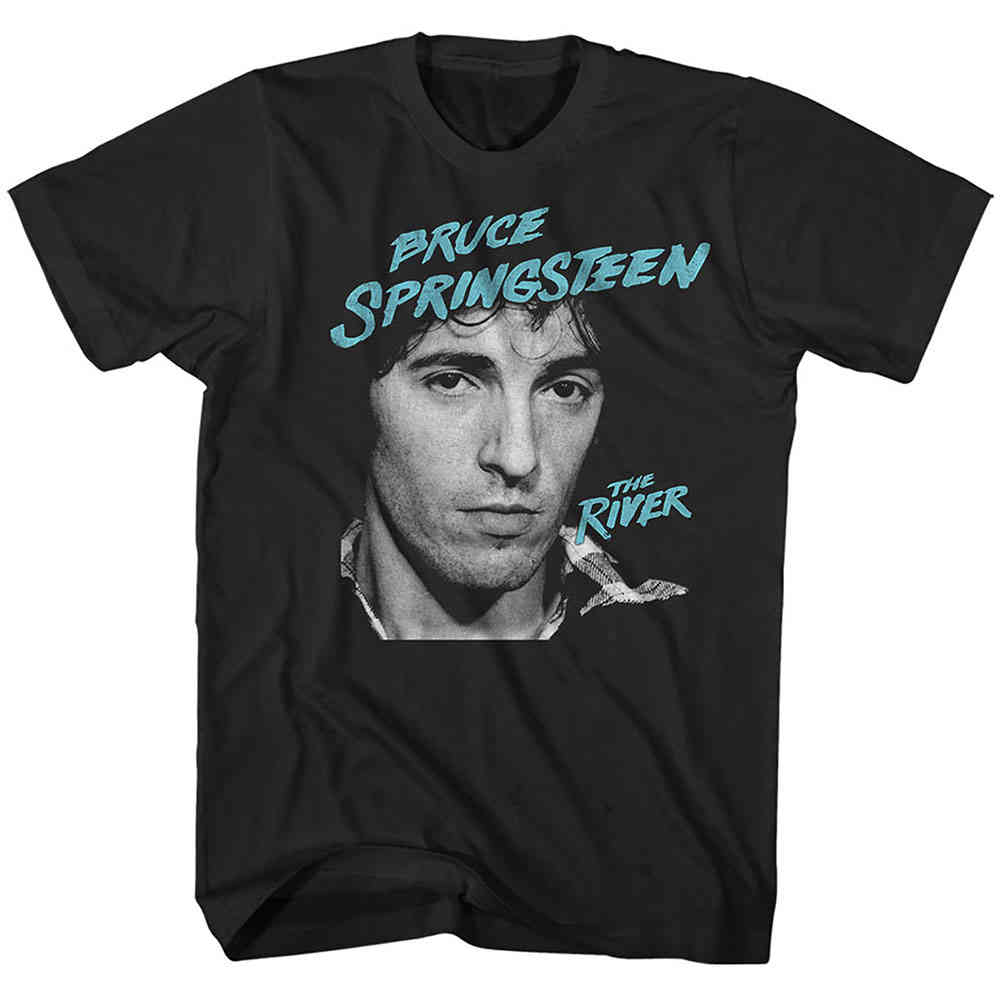 Bruce Springsteen - River 2016 Heren Tshirt - Zwart